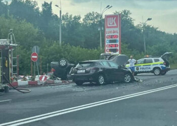 Женщина попала в больницу, в результате серьезной аварии на трассе возле Оргеева