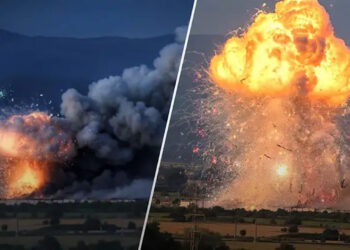 В Болгарии взорвались 3 склада с пиротехникой