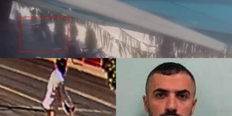 Momentul în care cetățeanul turc este împușcat: La masa vecină, un tată cu doi copii