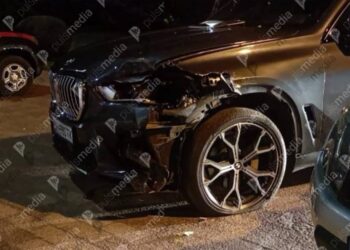 Ucraineni pe BMW în plină noapte au făcut drift sub geamurile Parlamentului și Președinției de la Chișinău