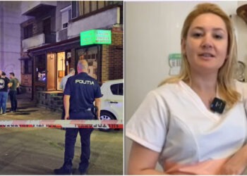 Filmul crimei din Brăila, la secundă. Suspectul s-a întors în cabinetul stomatologic imediat după comiterea faptei