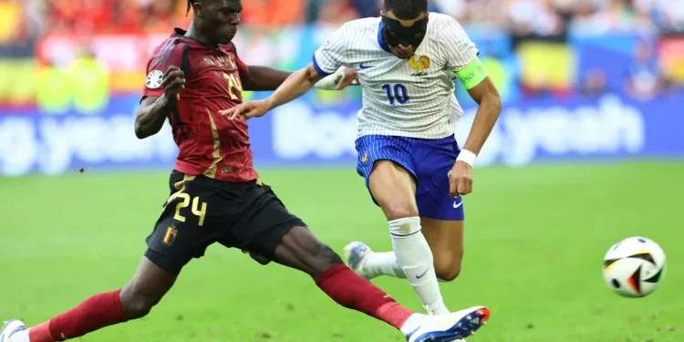 Франция вышла в четвертьфинал Евро-2024, победив Бельгию со счетом 1:0