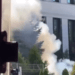 Fum dens la Ambasada Federației Ruse: Un incendiu a izbucnit în curtea misiunii diplomatice