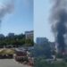 Incendiu în centrul Capitalei: O casă a fost cuprinsă de flăcări