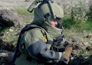 14 obiecte explozive, printre care o mină antitanc, distruse în luna iunie de geniștii Armatei Naționale