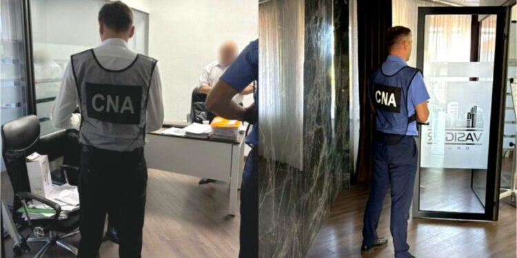 Percheziții la o companie de construcții din Chișinău. CNA oferă detalii despre cauza penală inițiată