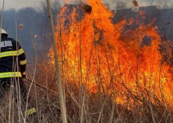 Meteorologii anunță din nou pericol de incendiu