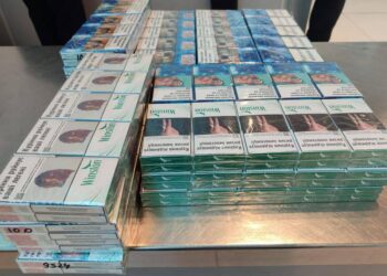 Bagaj ticsit cu țigări. 230 de pachete de țigări, depistate la un pasager al rutei „Chișinău-Tel Aviv”