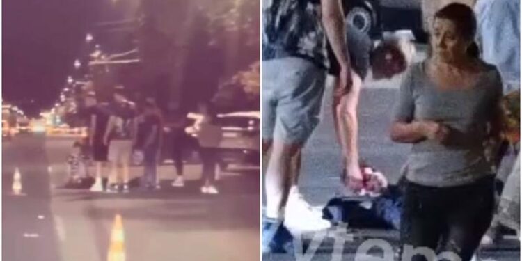 Un tânăr, spulberat de un Ford, pe bulevardul Moscova: Acesta traversa strada regulamentar