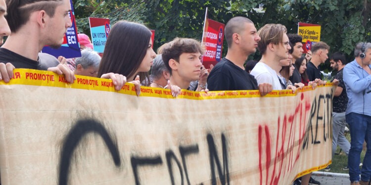 Blocul „Victorie” a organizat încă o acțiune împotriva abuzurilor CEC