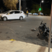 Accident nocturn în Chișinău: Un automobil și o motocicletă s-au ciocnit violent. Sunt victime