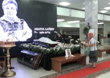 Artistul Anatolii Latîșev, condus pe ultimul drum