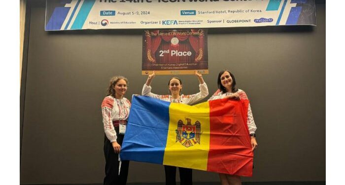 Мобильное приложение, разработанное школьницами из Молдовы, заняло второе место на международном конкурсе в Южной Корее