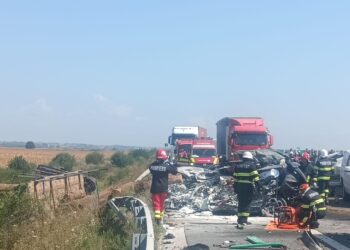 România: Șoferul unei mașini a Consulatului Ungariei în România a murit după ce un camion cu lemne a rupt parapetul și a intrat pe contrasens