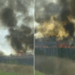 România: Alertă lângă aeroportul Kogălniceanu. Incendiu uriaș și fum gros pe terenul noii baze militare