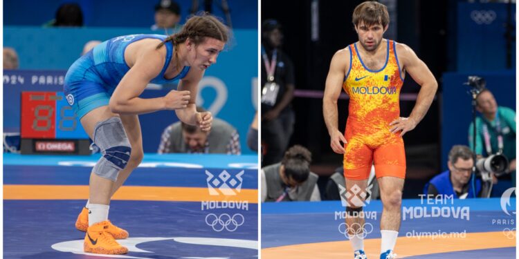 Молдавские борцы Ирина Рынгач и Виктор Чобану потерпели поражения в 1/8 финала Олимпийских игр
