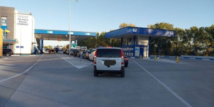 Un punct de trecere a frontierei își suspendă activitatea pentru câteva ore