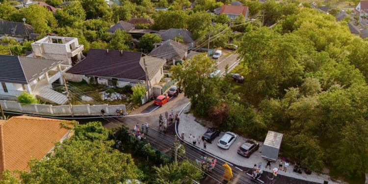 Infrastructura din Orhei a atins un nou nivel de dezvoltare. Echipa lui Ilan Șor reconstruiește chiar și străzile secundare din municipiu