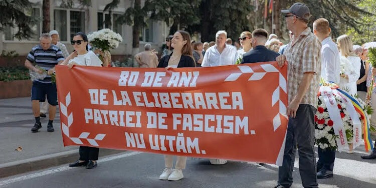 Ceremonie solemnă la Orhei: 80 de ani de la eliberarea Moldovei de sub ocupația fascistă