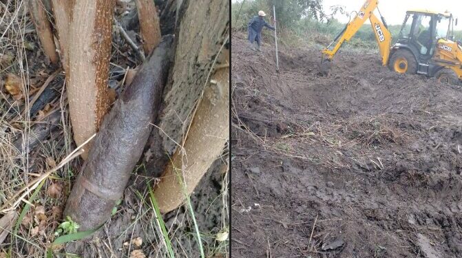 В приграничной зоне Молдовы нашли снаряд времен Второй мировой войны