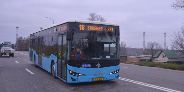 Из Кишинева в Сынжеру начал ездить новый автобусный маршрут