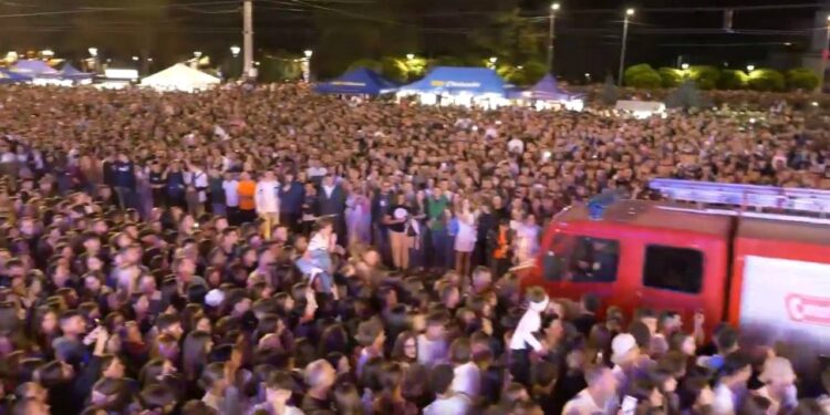 Пожар во время фестиваля Youth Fest в Кишиневе? Что сказали пожарные