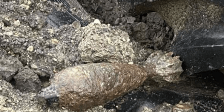 O bombă, depistată într-o localitate din Căușeni. Geniștii au intervenit la fața locului