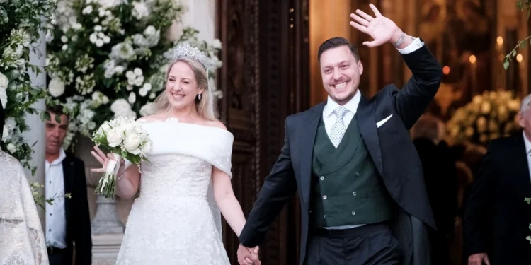 Prințesa Teodora și avocatul Matthew Kumar, căsătoriți în catedrala în care părinții ei s-au cununat în urmă cu 60 de ani