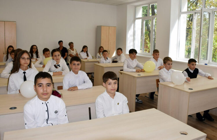 Гимназия в Кукурузенах была открыта после капитального ремонта, командой Илана Шора из Оргеева