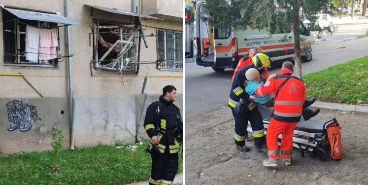 В Кишиневе произошел взрыв в жилом доме. Есть пострадавший