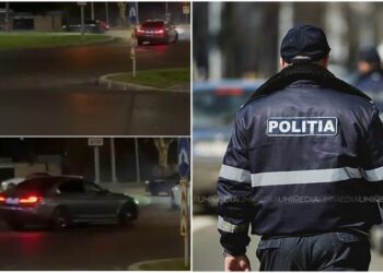 Drifturi nocturne în capitală. Poliția este pe urmele a 4 șoferi de BMW