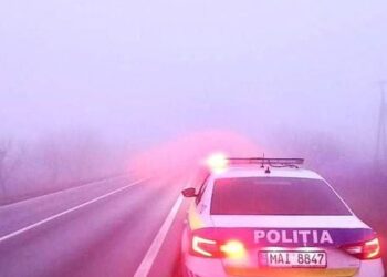 Avertizare de ceață densă în Moldova: Poliția recomandă prudență maximă pe drumuri