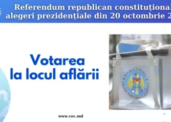 CEC: Alegătorii pot solicita votarea la locul aflării cu urna de vot mobilă
