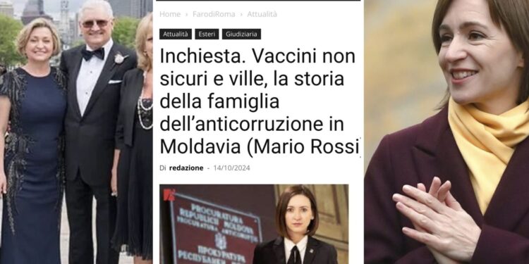 Presa italiană: Beneficiile familiei Dragalin din relația cu Maia Sandu