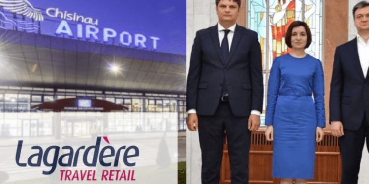 Лагардэр, французская компания, приглашенная Майей Санду, может получить контроль над помещениями Международного аэропорта Кишинэу.