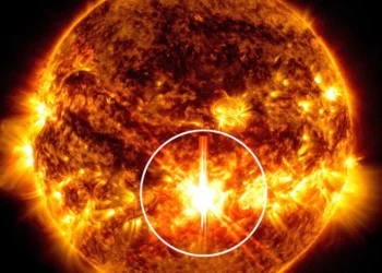 Imagini spectaculoase de la NASA cu cea mai mare erupție solară din ultimii ani