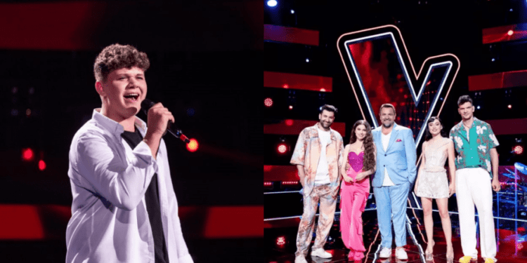Moldoveanul Oleg Spînu, ex-finalist „Românii au talent”, a întors 4 scaune la „Vocea României” cât ai clipi din ochi