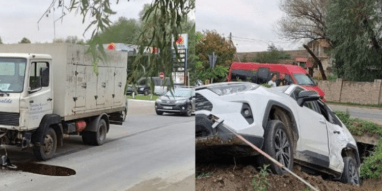 Grav accident în comuna Tohatin: Două mașini s-au ciocnit violent, dintre care una a derapat de pe traseu