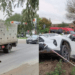 Grav accident în comuna Tohatin: Două mașini s-au ciocnit violent, dintre care una a derapat de pe traseu