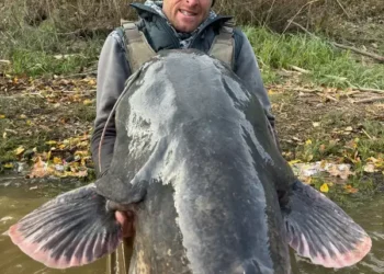 Un pește-monstru prins dintr-o barcă gonflabilă, experiența vieții pentru un pescar: „Absolut brutal”