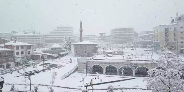 В результате сильных снегопадов в Турции закрывают школы, есть погибший и пострадавшие