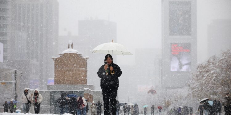 Выпало 40 см снега: Сеул накрыл самый большой снегопад за последнее столетие, есть погибшие