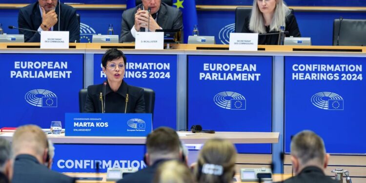 Потенциальный комиссар по расширению ЕС Марта Кос: Молдова, Украина и Сербия в списках не значатся