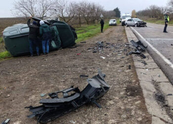 Accident grav la Budești: Două victime, transportate de urgență la spital