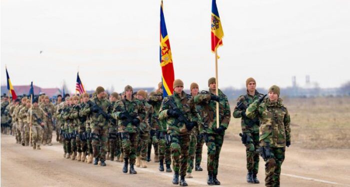 Militarii din Armata Națională, prezenți la parada militară de la București