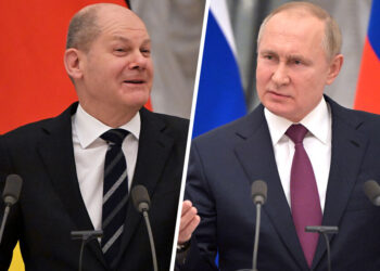 «Будем на связи». Путин и Шольц созвонились впервые за два года, Зеленский был против