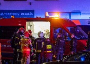 В Литве грузовой самолет упал на жилой дом: есть жертвы