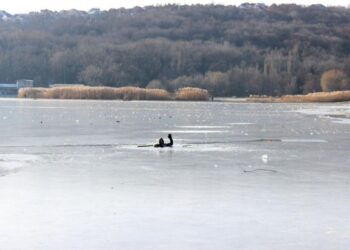 Спасатели предупреждают об опасности тонкого льда на водоемах