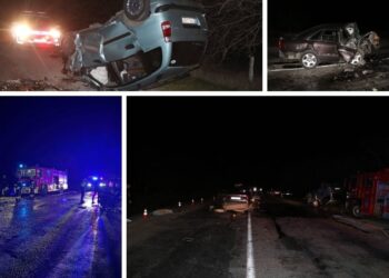 Tragedie pe traseul R7: Un tânăr a decedat, iar trei persoane au fost rănite într-un accident frontal