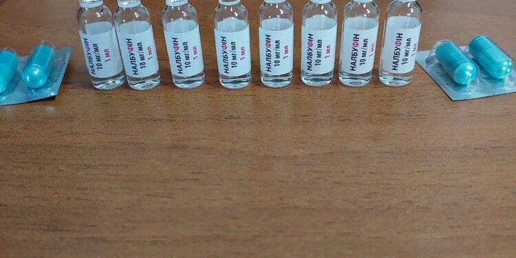 Patrupeda Amy depistează substanțe psihotrope ascunse într-o haină la vama Otaci